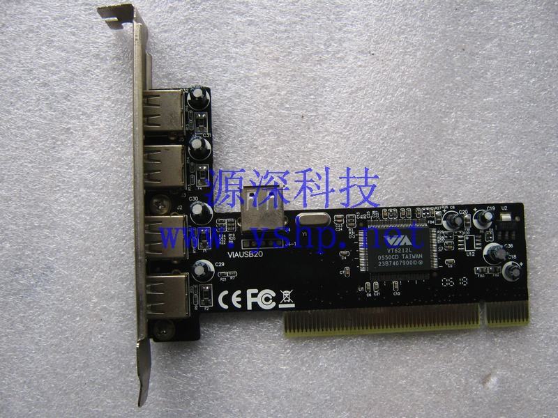 上海源深科技 Shanghai   Advantech Advantech 610 Industrial computer PCI interface USB扩展卡 5口 高清图片