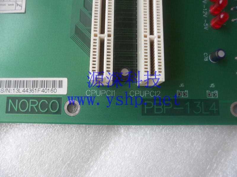 上海源深科技 Shanghai   华北 industrial board  NORCO PBP-13L4 Industrial computer母板  backplane  高清图片