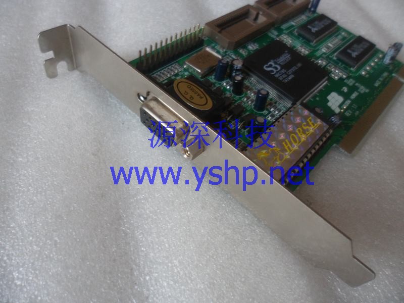 上海源深科技 Shanghai   S3 Trio64v+ GOLDEN HORSE REV 1.1 PCI Graphics Card   高清图片