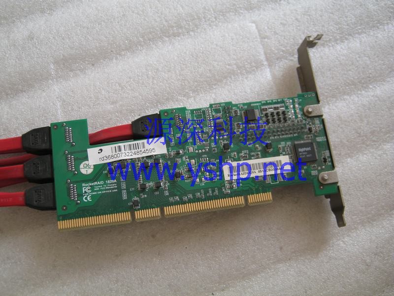 上海源深科技 Shanghai   HIGHPOINT RocketRAID 1820A V1.2 PCI-X SATA  Raid card 高清图片