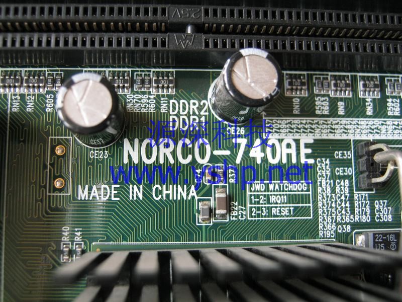 上海源深科技 Shanghai   华北Industrial computer mainboard 全长 CPU board  /卡 带网口 NORCO-740AE 高清图片