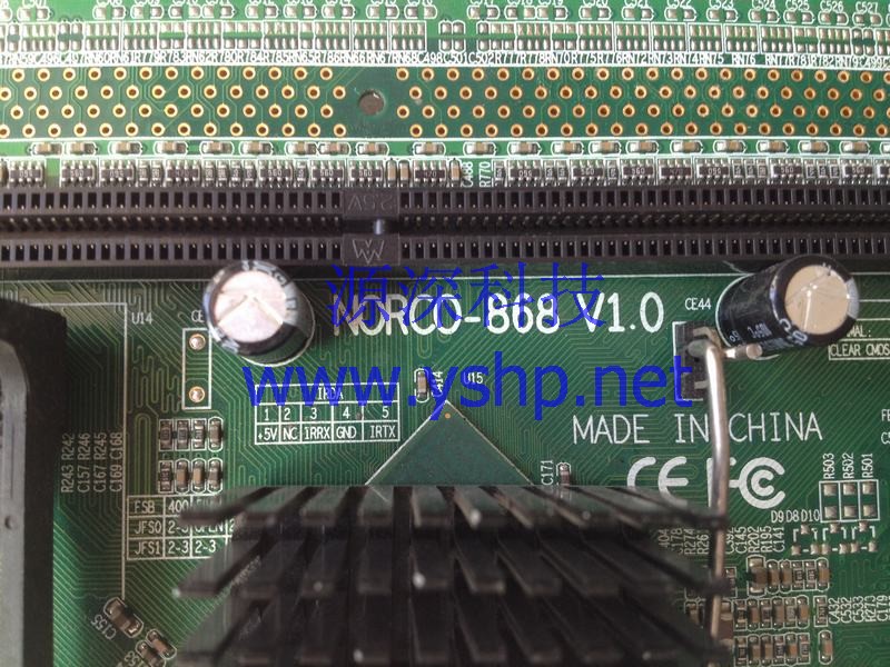 上海源深科技 Shanghai   华北Industrial computer NORCO-868 V1.0 mainboard 全长CPU卡 高清图片