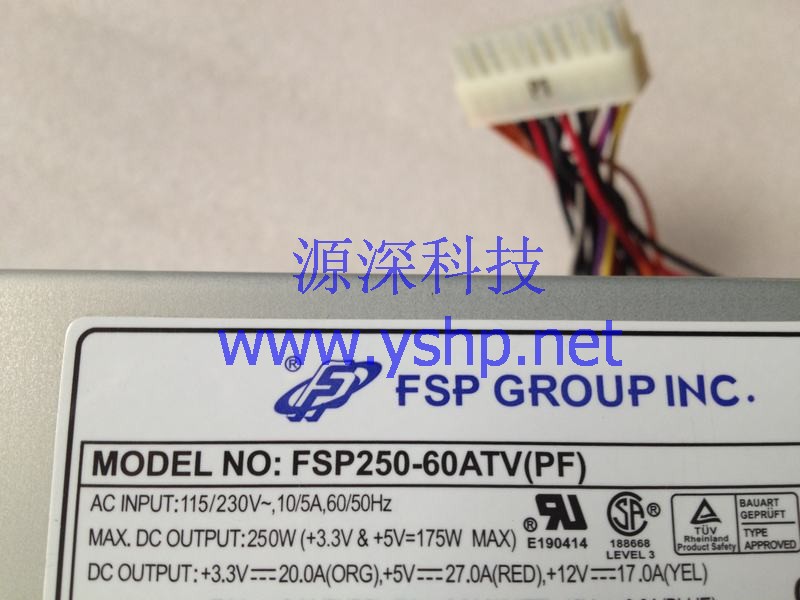 上海源深科技 Shanghai   原装 AdvantechIndustrial computer  Power Supply   FSP250-60ATV(PF) 高清图片