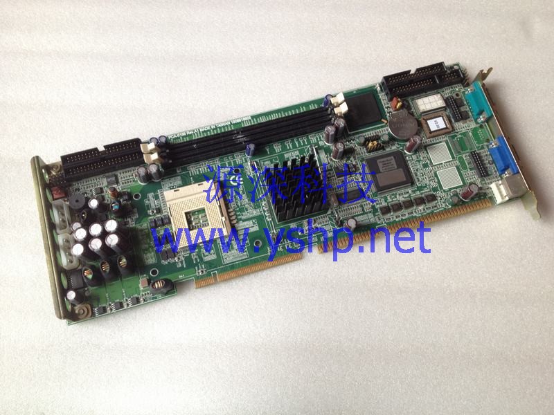 上海源深科技 Shanghai   AdvantechIndustrial computer PCA-6186 REV.A1 mainboard 全长 CPU board   高清图片