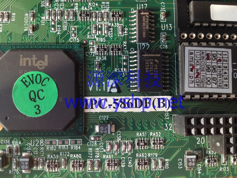 上海源深科技 Shanghai   研祥Industrial computer IPC-586DF(B) mainboard socket 7 VER 1.1 高清图片