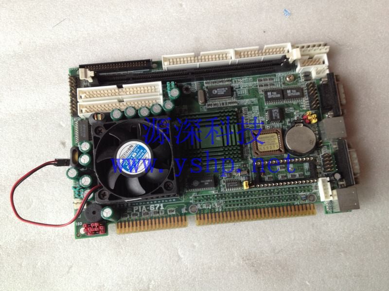 上海源深科技 Shanghai   磐仪 PIA-671 DV.2 Industrial  computer mainboard   半长板 高清图片