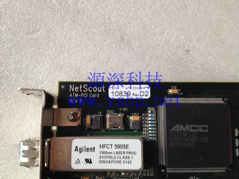 上海源深科技 Shanghai   NetScout ATM-PCI card REV D2 10839 高清图片