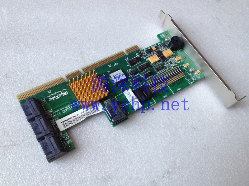 上海源深科技 Shanghai   HighPoint RocketRAID 2220 PCI-X SATAII Raid card 高清图片