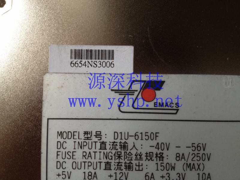 上海源深科技 Shanghai EMACS ZIPPY D1U-6150F 40V 56V DC Power Supply modules 高清图片