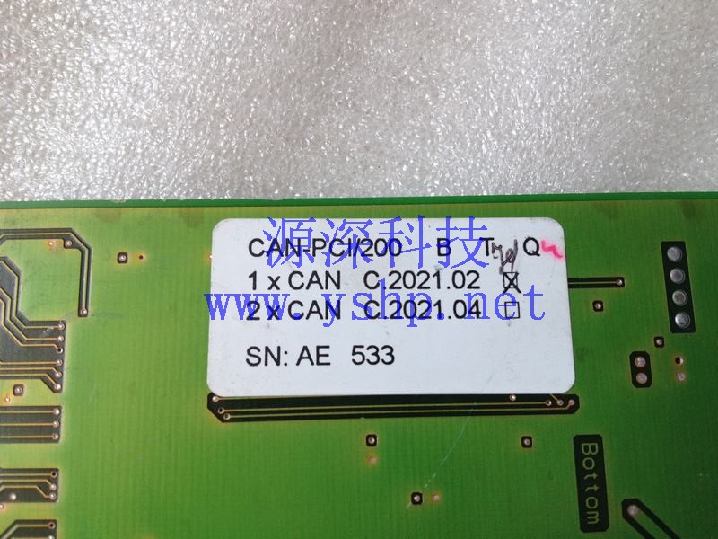 上海源深科技 Shanghai    Serial card  ESD GMBH HANNOVER CAN-PCI/200 CIBD32 REV. 1.1 高清图片