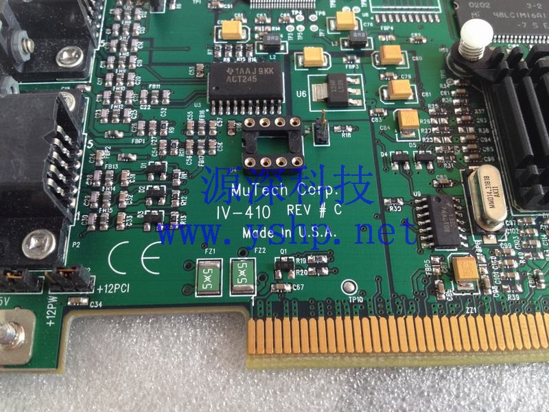 上海源深科技 Shanghai   MuTech IV-410 REV C1 IV410-16MB PCI OGP专用 Graphics Card   高清图片