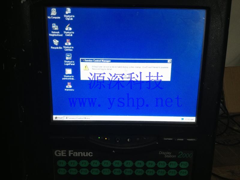 上海源深科技 Shanghai   GE Fanuc Display Station 2000 IC752WBB202B 高清图片