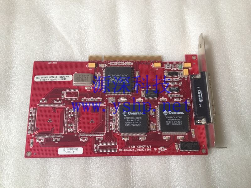 上海源深科技 Shanghai   Comtrol 95760-7/95761-4 PCI 8 A10075 Revision D  Serial card  高清图片