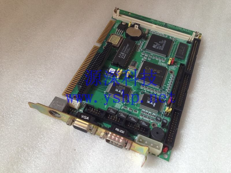 上海源深科技 Shanghai   Industrial  computer mainboard   半长卡 SBC-357/4M 386CPU CARD REV.A1 高清图片