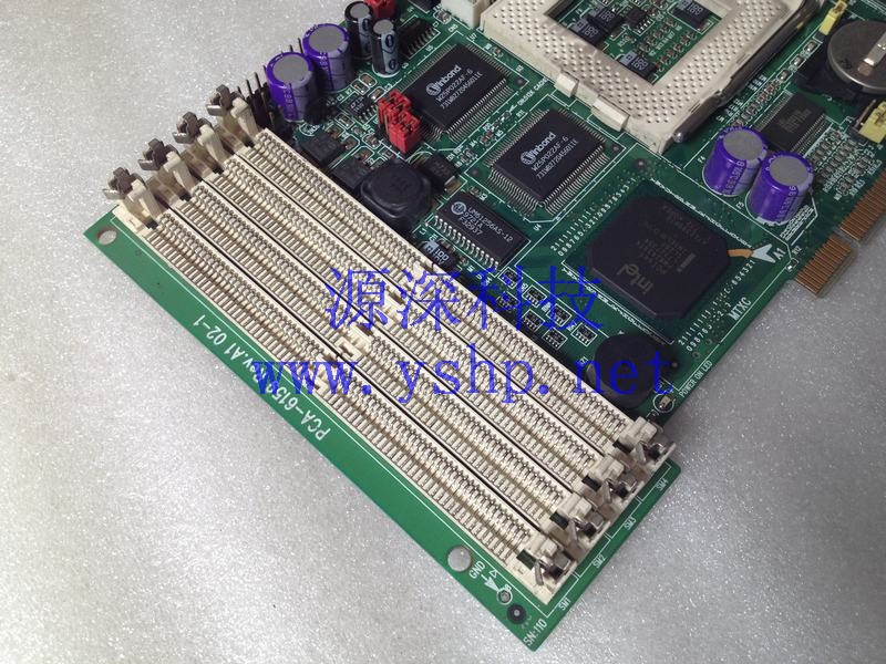 上海源深科技 Shanghai   AdvantechIndustrial  computer mainboard   PCA-6159 REV.A1 02-1 586全长CPUmainboard 高清图片