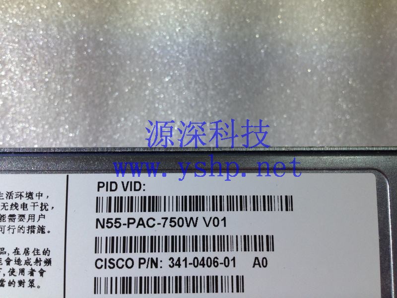 上海源深科技 Shanghai   Cisco  Power Supply   EMERSON 7001591-J000 N55-PAC-750W V01 341-0406-01 高清图片