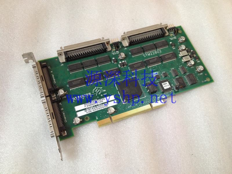 上海源深科技 Shanghai   348-0036690B SYM22802 Dual HVD Differential Ultra/Wide SCSI PCI car 高清图片