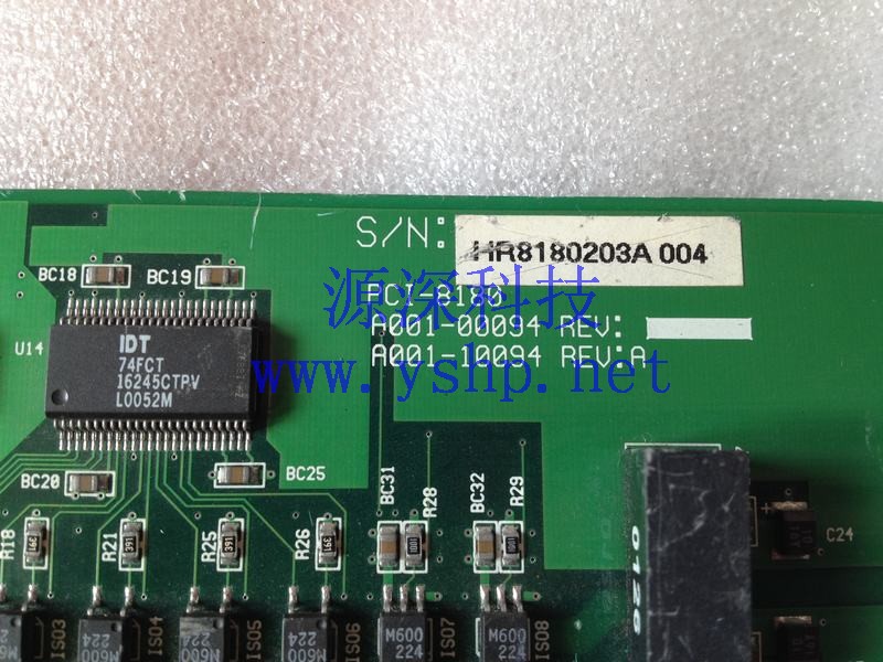 上海源深科技 Shanghai   PCI interface 8通道A/D卡 PCI-8180 A001-00094 10094 REV A 高清图片