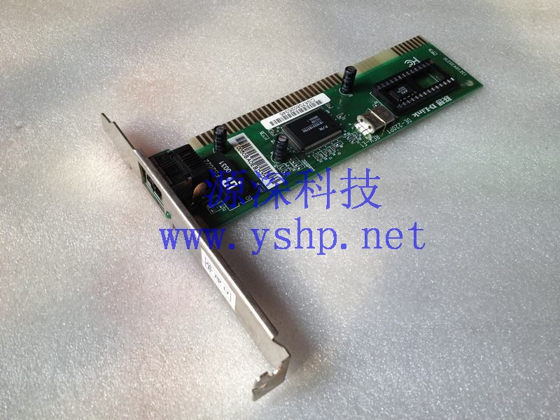 上海源深科技 Shanghai   联想 D-LINK DE-220PT REV-E1 ISA RJ45 10M network card  高清图片