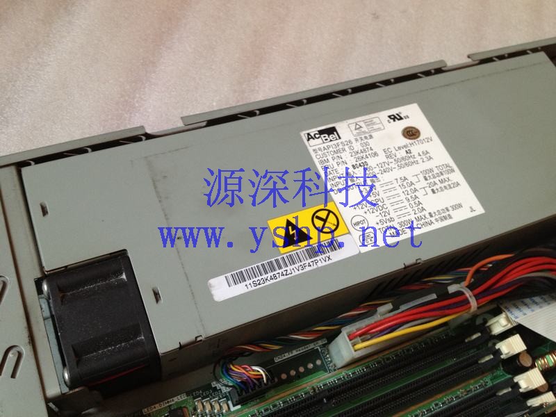 上海源深科技 Shanghai   IBM X306 Server Power Supply   ACBEL API3FS26 23K4874 26K4106 高清图片