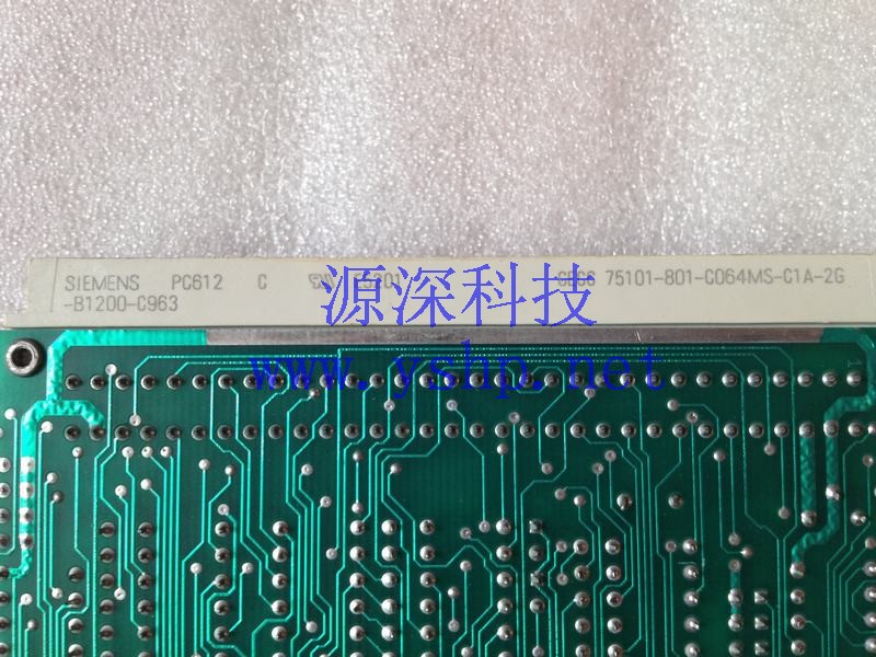 上海源深科技 SIEMENS S112/1 PC612-B1200-C963 CECC 75101-801-C064MS-C1A-2G 高清图片