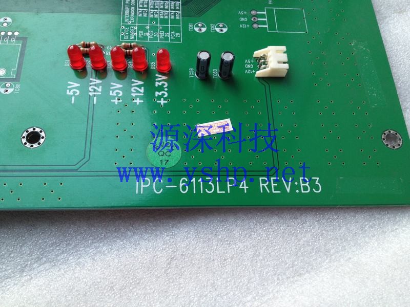 上海源深科技 Shanghai   Industrial computer backplane  IPC-6113LP4 REV B3 PCI*4 ISA*9 高清图片