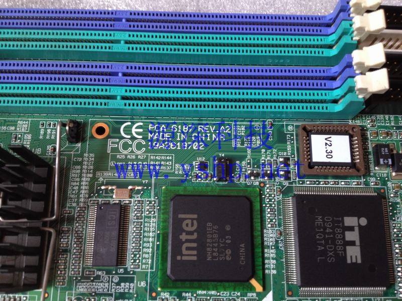 上海源深科技 Shanghai   AdvantechIndustrial  computer mainboard   PCA-6187VE REV.A2 全长CPU卡 高清图片