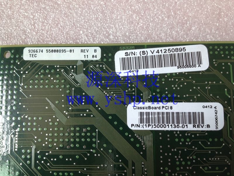 上海源深科技 Shanghai   DIGI 8-PORT SERIAL INTERFACE PCI BOARD 936674 55000895-01 REV B 50001136-01 高清图片