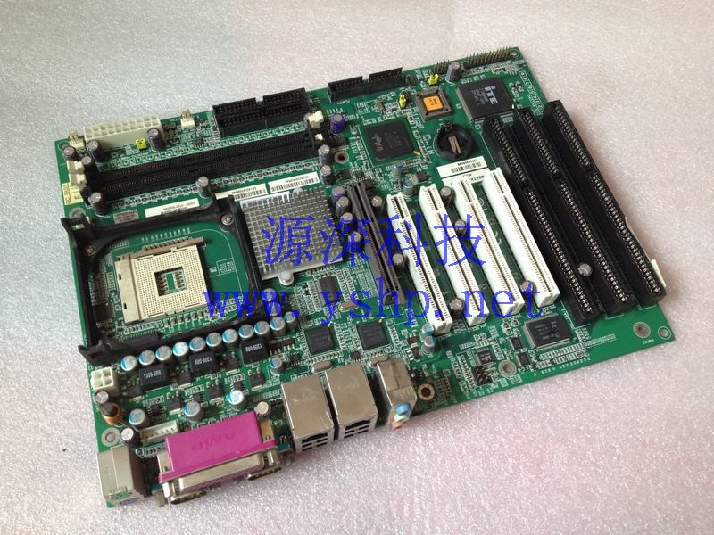 上海源深科技 Shanghai   Industrial computer设备mainboard MBATX-845E-G2A REV 3.2 ISA*3 PCI*4 AGP*1 高清图片