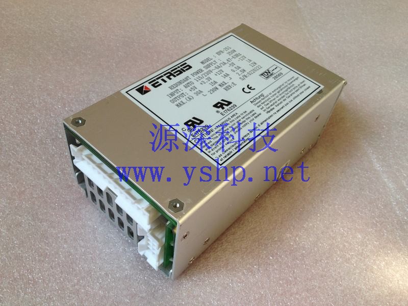 上海源深科技 Shanghai   亿泰兴 Power Supply   ETASIS EPR-251 250W 支持热插拔 modules 高清图片