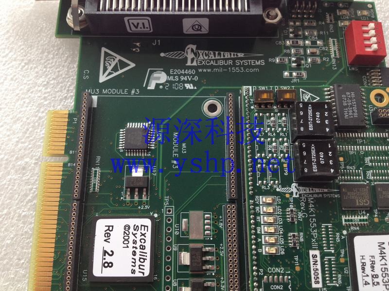 上海源深科技 Shanghai   EXCLAIBUR EXC-4000PCI/F3 Industrial Equipment 专业测试卡 高清图片