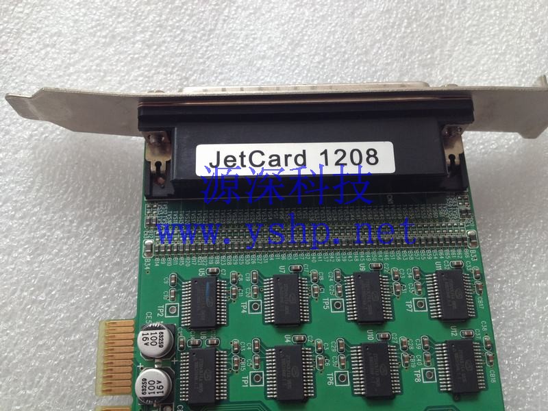 上海源深科技 Shanghai   科洛理思Korenix JetCard 1208 8-port RS-232  Serial card  高清图片