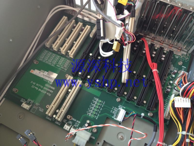 上海源深科技 Shanghai   ADVANTECHAdvantechIndustrial computer backplane  PCA-6113P4R REV.C2 9*ISA 4*PCI 高清图片