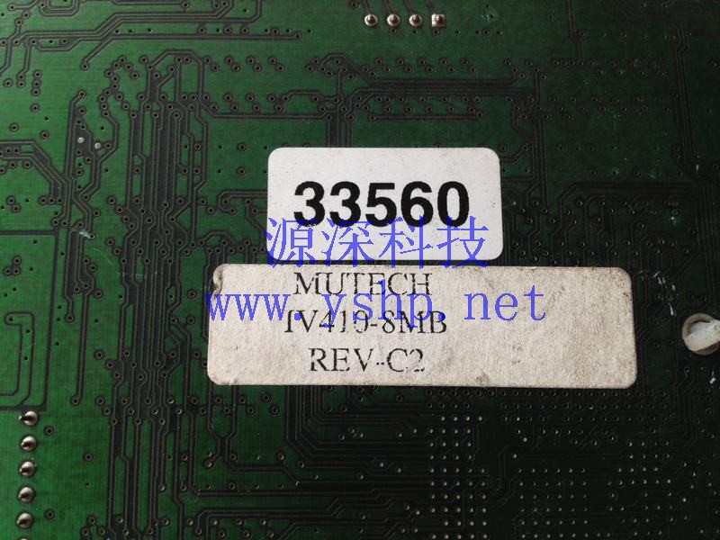 上海源深科技 Shanghai   PCI专用 Graphics Card   MuTech IV-410 REV C IV410-8MB REV-C2 高清图片