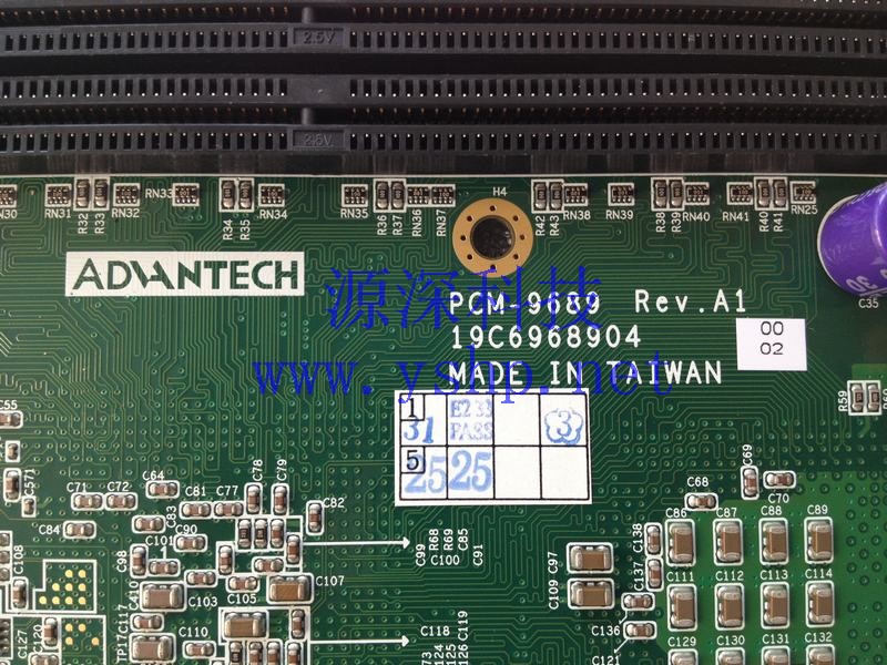 上海源深科技 Shanghai   Advantech Advantech Industrial Equipment mainboard PCM-9689 Rev.A1 19C6968904 高清图片