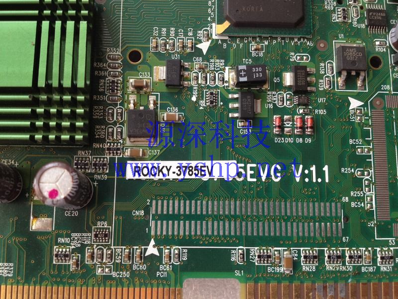 上海源深科技 Shanghai   IEI 威达Industrial  computer mainboard   全长CPU卡 ROCKY-3785EV V1.1 高清图片