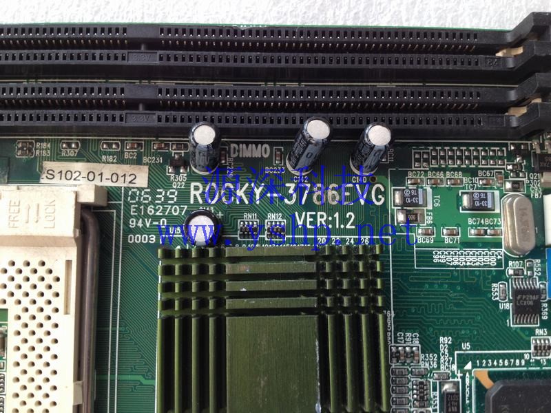 上海源深科技 Shanghai   IEI 威达Industrial  computer mainboard   全长CPU卡 ROCKY-3786EVG VER 1.2 高清图片