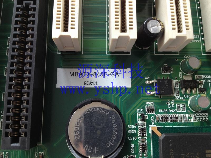 上海源深科技 Shanghai   Industrial computer Industrial Equipment mainboard MBATX-845E-GA REV 1.1 3*ISA 4*PCI 1*AGP 高清图片