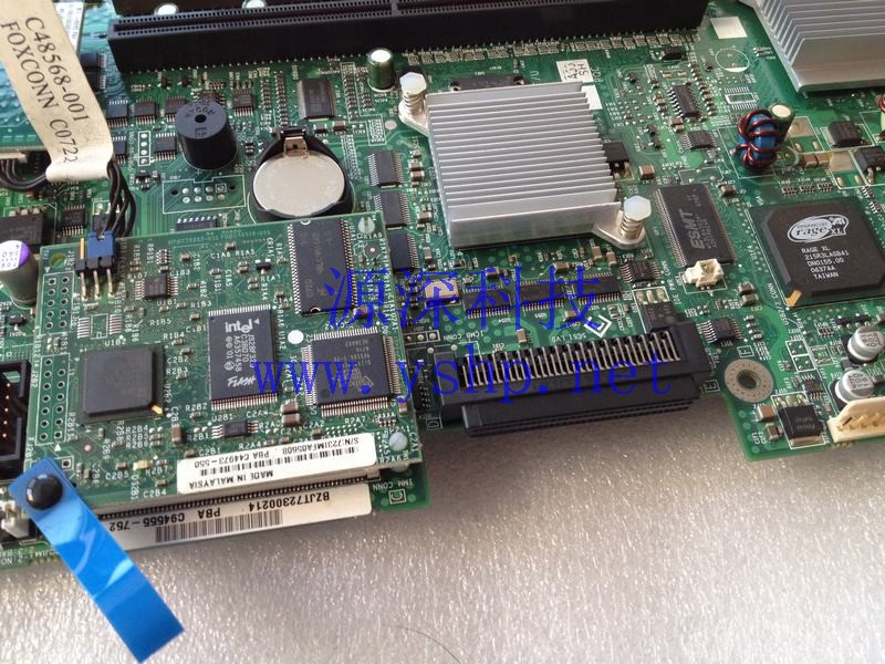 上海源深科技 Shanghai   Intel Servermainboard SE7520JR2 SCSI C94555-752 高清图片