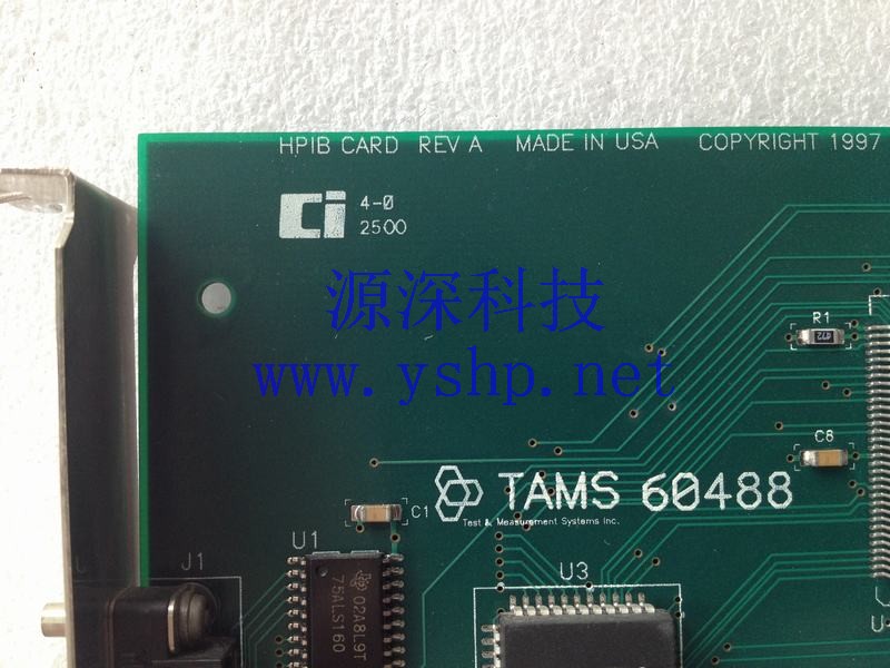 上海源深科技 Shanghai   TAMS 60488 HP-IB HPIB CARD PCI interface REV A 高清图片