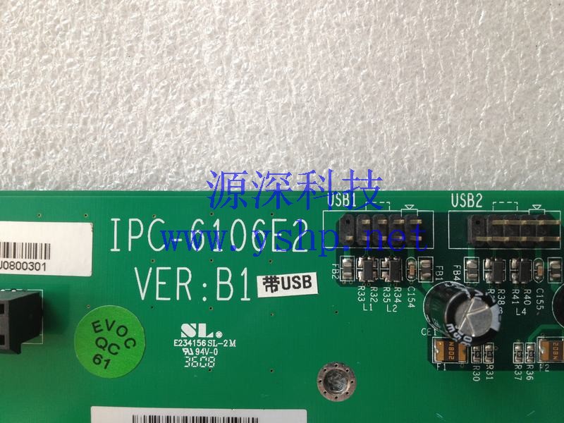 上海源深科技 Shanghai   EVOC研祥Industrial computer backplane  PICMG 1.3 IPC-6106E2 VER:B1 带USB 高清图片