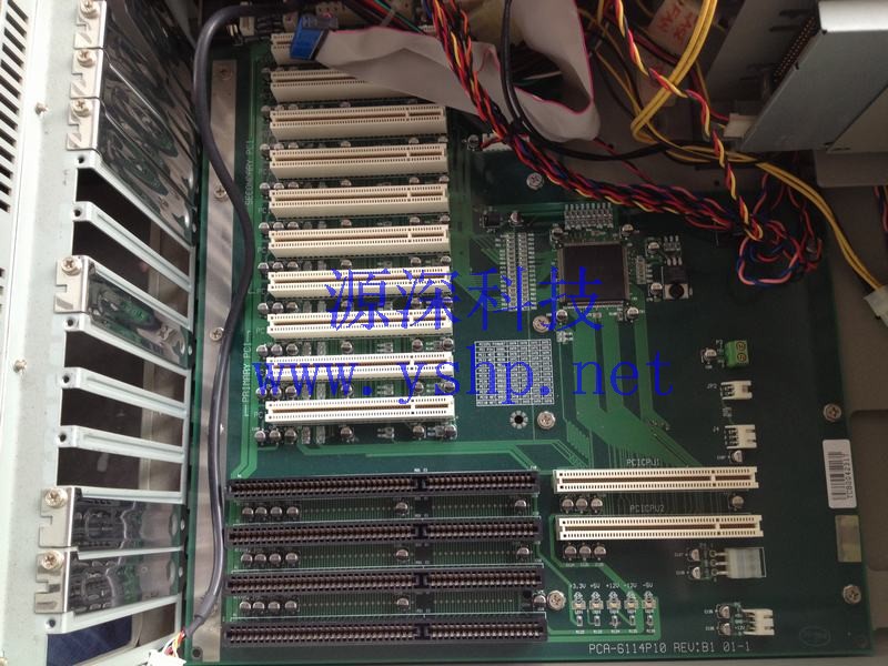 上海源深科技 Shanghai   AdvantechIndustrial computer backplane  PCA-6114P10 REV:B1 01-1 10*PCI 4*ISA 高清图片