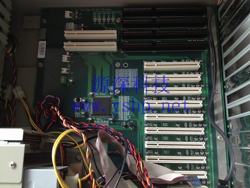 上海源深科技 Shanghai   AdvantechIndustrial computer backplane  PCA-6114P10 REV:B1 01-1 10*PCI 4*ISA 高清图片