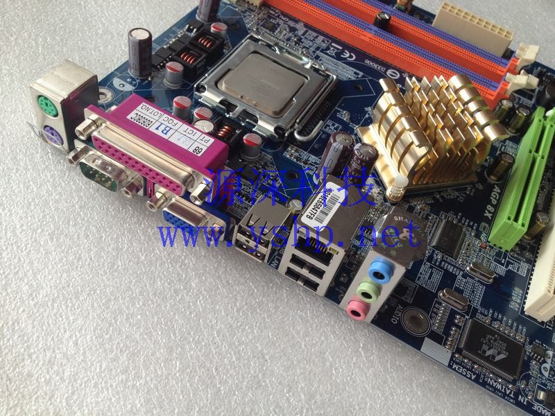 上海源深科技 Shanghai   技嘉mainboard GIGABYTE GA-8I865G775-G 5*PCI 1*AGP 高清图片