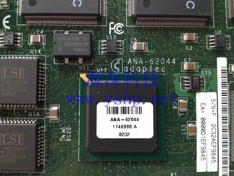 上海源深科技 Shanghai   PCI-X four port network card  ADAPTEC ANA-62044 高清图片