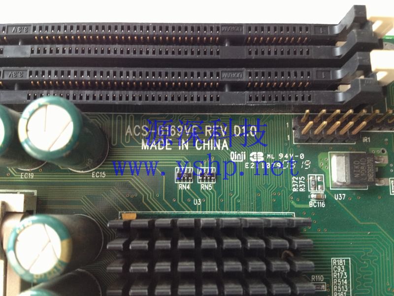 上海源深科技 Shanghai   艾雷斯Industrial  computer mainboard   ACS-6169VE REV D1.0 高清图片