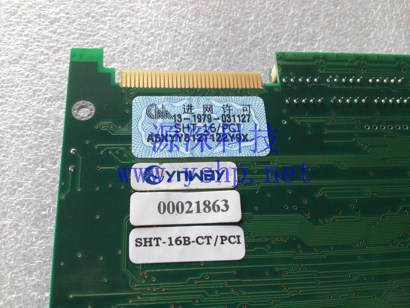 上海源深科技 Shanghai   三汇 16路语音卡 SHT-16B-CT/PCI 满配RECMKB modules 高清图片