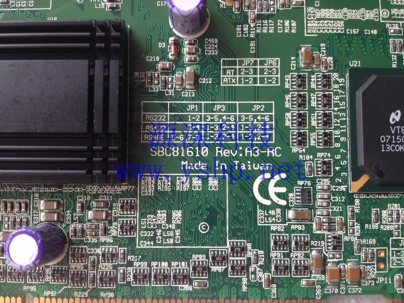 上海源深科技 Shanghai   Industrial  computer mainboard   不带网口 集成CPU SBC81610 REV A3-RC 高清图片