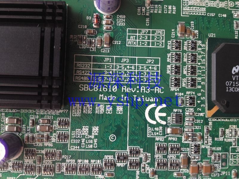 上海源深科技 Shanghai   Industrial  computer mainboard   带网口 集成CPU SBC81610 REV A3-RC 高清图片