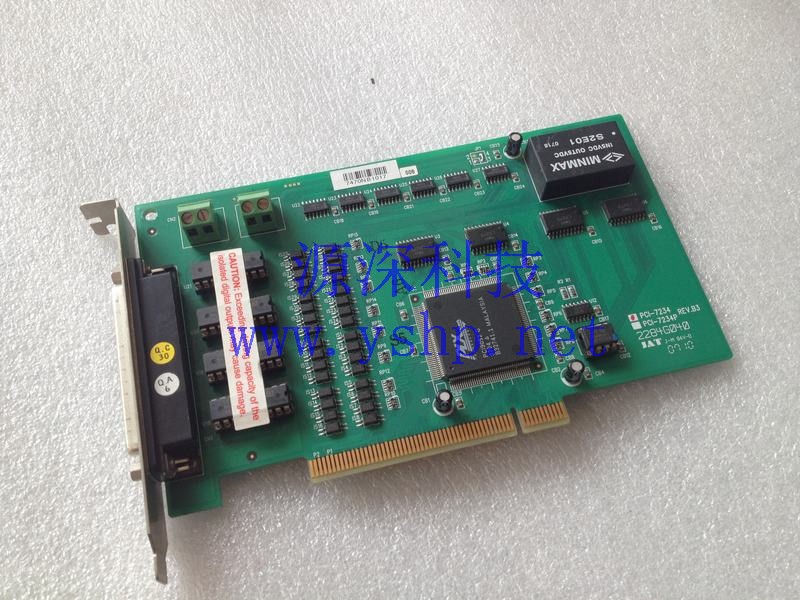 上海源深科技 Shanghai   凌华 Data   Capture Card  PCI-7234 REV.B3 LCTC-TI-J-017 高清图片